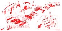 VLOER/BINNEN PANELEN  voor Honda CIVIC DIESEL 1.6 S 5 deuren 9-traps automatische versnellingsbak 2018