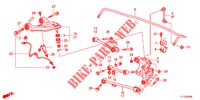 ACHTER KNOKKEL  voor Honda ACCORD DIESEL 2.2 ES 4 deuren 6-versnellings handgeschakelde versnellingsbak 2012