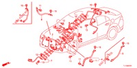 BEDRADINGSBUNDEL (1) (RH) voor Honda ACCORD DIESEL 2.2 ES 4 deuren 6-versnellings handgeschakelde versnellingsbak 2012