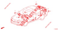 BEDRADINGSBUNDEL (2) (RH) voor Honda ACCORD DIESEL 2.2 ES 4 deuren 6-versnellings handgeschakelde versnellingsbak 2012