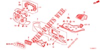 INSTRUMENTEN AFWERKING (COTE DE CONDUCTEUR) (RH) voor Honda ACCORD DIESEL 2.2 ES 4 deuren 6-versnellings handgeschakelde versnellingsbak 2012