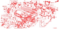 INSTRUMENTEN PANEEL BOVEN (RH) voor Honda ACCORD DIESEL 2.2 ES 4 deuren 6-versnellings handgeschakelde versnellingsbak 2012