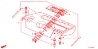 MOTOR AFDEKKING (DIESEL) voor Honda ACCORD DIESEL 2.2 ES 4 deuren 6-versnellings handgeschakelde versnellingsbak 2012