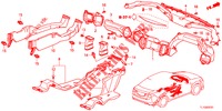 TOEVOERPIJP/VENTILATORPIJP (RH) voor Honda ACCORD DIESEL 2.2 ES 4 deuren 6-versnellings handgeschakelde versnellingsbak 2012