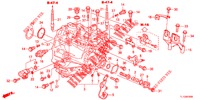 TRANSMISSIE HUIS (DIESEL) voor Honda ACCORD DIESEL 2.2 ES 4 deuren 6-versnellings handgeschakelde versnellingsbak 2012