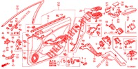 VOOR PORTIER VOERING (RH) voor Honda ACCORD DIESEL 2.2 ES 4 deuren 6-versnellings handgeschakelde versnellingsbak 2012