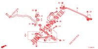 VOOR STABILISATOR/VOOR ONDER ARM  voor Honda ACCORD DIESEL 2.2 ES 4 deuren 6-versnellings handgeschakelde versnellingsbak 2012