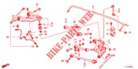 ACHTER KNOKKEL  voor Honda ACCORD DIESEL 2.2 ES 4 deuren 5-traps automatische versnellingsbak 2012