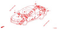 BEDRADINGSBUNDEL (2) (RH) voor Honda ACCORD DIESEL 2.2 ES 4 deuren 5-traps automatische versnellingsbak 2012