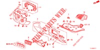 INSTRUMENTEN AFWERKING (COTE DE CONDUCTEUR) (RH) voor Honda ACCORD DIESEL 2.2 ES 4 deuren 5-traps automatische versnellingsbak 2012