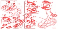 INTERIEUR VERLICHTING (2) voor Honda ACCORD DIESEL 2.2 ES 4 deuren 5-traps automatische versnellingsbak 2012