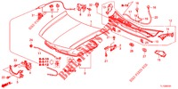 KAP (RH) voor Honda ACCORD DIESEL 2.2 ES 4 deuren 5-traps automatische versnellingsbak 2012