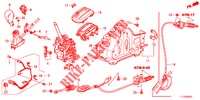 KEUZEHENDEL (RH) voor Honda ACCORD DIESEL 2.2 ES 4 deuren 5-traps automatische versnellingsbak 2012