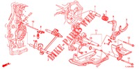 OVERSCHAKELVORK/STELSCHROEF (DIESEL) voor Honda ACCORD DIESEL 2.2 ES 4 deuren 5-traps automatische versnellingsbak 2012