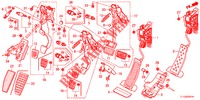 PEDAAL (RH) voor Honda ACCORD DIESEL 2.2 ES 4 deuren 5-traps automatische versnellingsbak 2012