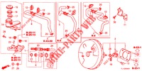 REM HOOFDCILINDER/HOOFDSPANNING (RH) voor Honda ACCORD DIESEL 2.2 ES 4 deuren 5-traps automatische versnellingsbak 2012