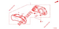SNELHEIDSMETER  voor Honda ACCORD DIESEL 2.2 ES 4 deuren 5-traps automatische versnellingsbak 2012