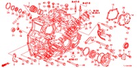 TRANSMISSIE HUIS (DIESEL) voor Honda ACCORD DIESEL 2.2 ES 4 deuren 5-traps automatische versnellingsbak 2012