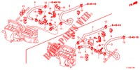 WATERSLANG/VERWARMING KANAAL (DIESEL) voor Honda ACCORD DIESEL 2.2 ES 4 deuren 5-traps automatische versnellingsbak 2012