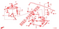 ACHTER KNOKKEL  voor Honda ACCORD DIESEL 2.2 ES GT 4 deuren 6-versnellings handgeschakelde versnellingsbak 2012