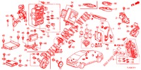 BEDIENINGSEENNEID (CABINE) (1) (RH) voor Honda ACCORD DIESEL 2.2 ES GT 4 deuren 6-versnellings handgeschakelde versnellingsbak 2012