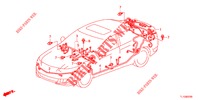 BEDRADINGSBUNDEL (2) (RH) voor Honda ACCORD DIESEL 2.2 ES GT 4 deuren 6-versnellings handgeschakelde versnellingsbak 2012
