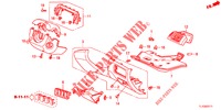 INSTRUMENTEN AFWERKING (COTE DE CONDUCTEUR) (RH) voor Honda ACCORD DIESEL 2.2 ES GT 4 deuren 6-versnellings handgeschakelde versnellingsbak 2012