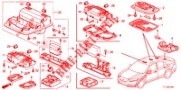 INTERIEUR VERLICHTING (2) voor Honda ACCORD DIESEL 2.2 ES GT 4 deuren 6-versnellings handgeschakelde versnellingsbak 2012