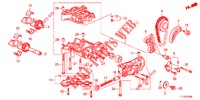 OLIEPOMP (DIESEL) voor Honda ACCORD DIESEL 2.2 ES GT 4 deuren 6-versnellings handgeschakelde versnellingsbak 2012