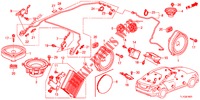 RADIO ANTENNE/LUIDSPREKER (RH) voor Honda ACCORD DIESEL 2.2 ES GT 4 deuren 6-versnellings handgeschakelde versnellingsbak 2012
