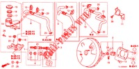 REM HOOFDCILINDER/HOOFDSPANNING (RH) voor Honda ACCORD DIESEL 2.2 ES GT 4 deuren 6-versnellings handgeschakelde versnellingsbak 2012