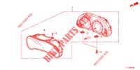 SNELHEIDSMETER  voor Honda ACCORD DIESEL 2.2 ES GT 4 deuren 6-versnellings handgeschakelde versnellingsbak 2012