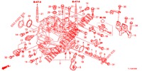 TRANSMISSIE HUIS (DIESEL) voor Honda ACCORD DIESEL 2.2 ES GT 4 deuren 6-versnellings handgeschakelde versnellingsbak 2012