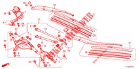 VOOR RUITESPROEIER (RH) voor Honda ACCORD DIESEL 2.2 ES GT 4 deuren 6-versnellings handgeschakelde versnellingsbak 2012