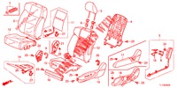 VOOR ZITTING/VEILIGHEIDSRIEMEN (G.) (RH) voor Honda ACCORD DIESEL 2.2 ES GT 4 deuren 6-versnellings handgeschakelde versnellingsbak 2012