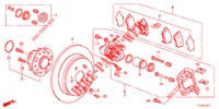 ACHTER REM (2) voor Honda ACCORD DIESEL 2.2 ES GT 4 deuren 5-traps automatische versnellingsbak 2012