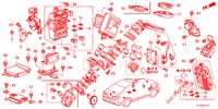 BEDIENINGSEENNEID (CABINE) (1) (RH) voor Honda ACCORD DIESEL 2.2 ES GT 4 deuren 5-traps automatische versnellingsbak 2012