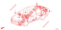 BEDRADINGSBUNDEL (2) (RH) voor Honda ACCORD DIESEL 2.2 ES GT 4 deuren 5-traps automatische versnellingsbak 2012
