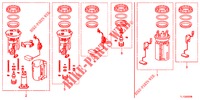 BRANDSTOFTANK KLEINE ONDERDELEN  voor Honda ACCORD DIESEL 2.2 ES GT 4 deuren 5-traps automatische versnellingsbak 2012