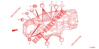 DOORVOERTULLE (INFERIEUR) voor Honda ACCORD DIESEL 2.2 ES GT 4 deuren 5-traps automatische versnellingsbak 2012