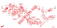 EGR KLEP (DIESEL) voor Honda ACCORD DIESEL 2.2 ES GT 4 deuren 5-traps automatische versnellingsbak 2012
