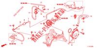 INSTALLATIEPIJP/VACUUMPOMP (DIESEL) voor Honda ACCORD DIESEL 2.2 ES GT 4 deuren 5-traps automatische versnellingsbak 2012