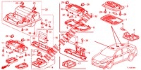 INTERIEUR VERLICHTING (2) voor Honda ACCORD DIESEL 2.2 ES GT 4 deuren 5-traps automatische versnellingsbak 2012