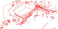 KAP (RH) voor Honda ACCORD DIESEL 2.2 ES GT 4 deuren 5-traps automatische versnellingsbak 2012