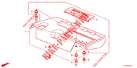 MOTOR AFDEKKING (DIESEL) voor Honda ACCORD DIESEL 2.2 ES GT 4 deuren 5-traps automatische versnellingsbak 2012