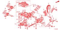 OLIEPOMP (DIESEL) voor Honda ACCORD DIESEL 2.2 ES GT 4 deuren 5-traps automatische versnellingsbak 2012