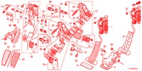 PEDAAL (RH) voor Honda ACCORD DIESEL 2.2 ES GT 4 deuren 5-traps automatische versnellingsbak 2012