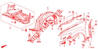 VOOR KAPPEN  voor Honda ACCORD DIESEL 2.2 ES GT 4 deuren 5-traps automatische versnellingsbak 2012
