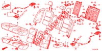 ACHTER ZITTING/VEILIGHEIDSGORDEL(2DE)  voor Honda ACCORD DIESEL 2.2 EX 4 deuren 6-versnellings handgeschakelde versnellingsbak 2012