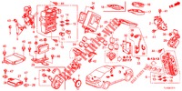 BEDIENINGSEENNEID (CABINE) (1) (RH) voor Honda ACCORD DIESEL 2.2 EX 4 deuren 6-versnellings handgeschakelde versnellingsbak 2012